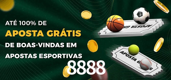 8888 Ate 100% de Aposta Gratis