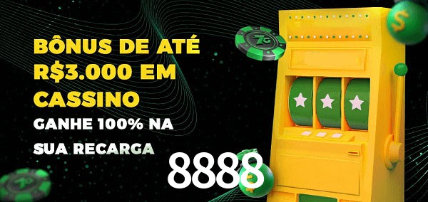 8888 melhor bônus de depósito